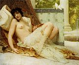 Guillaume Seignac L'Odalisque Aux Colombes painting